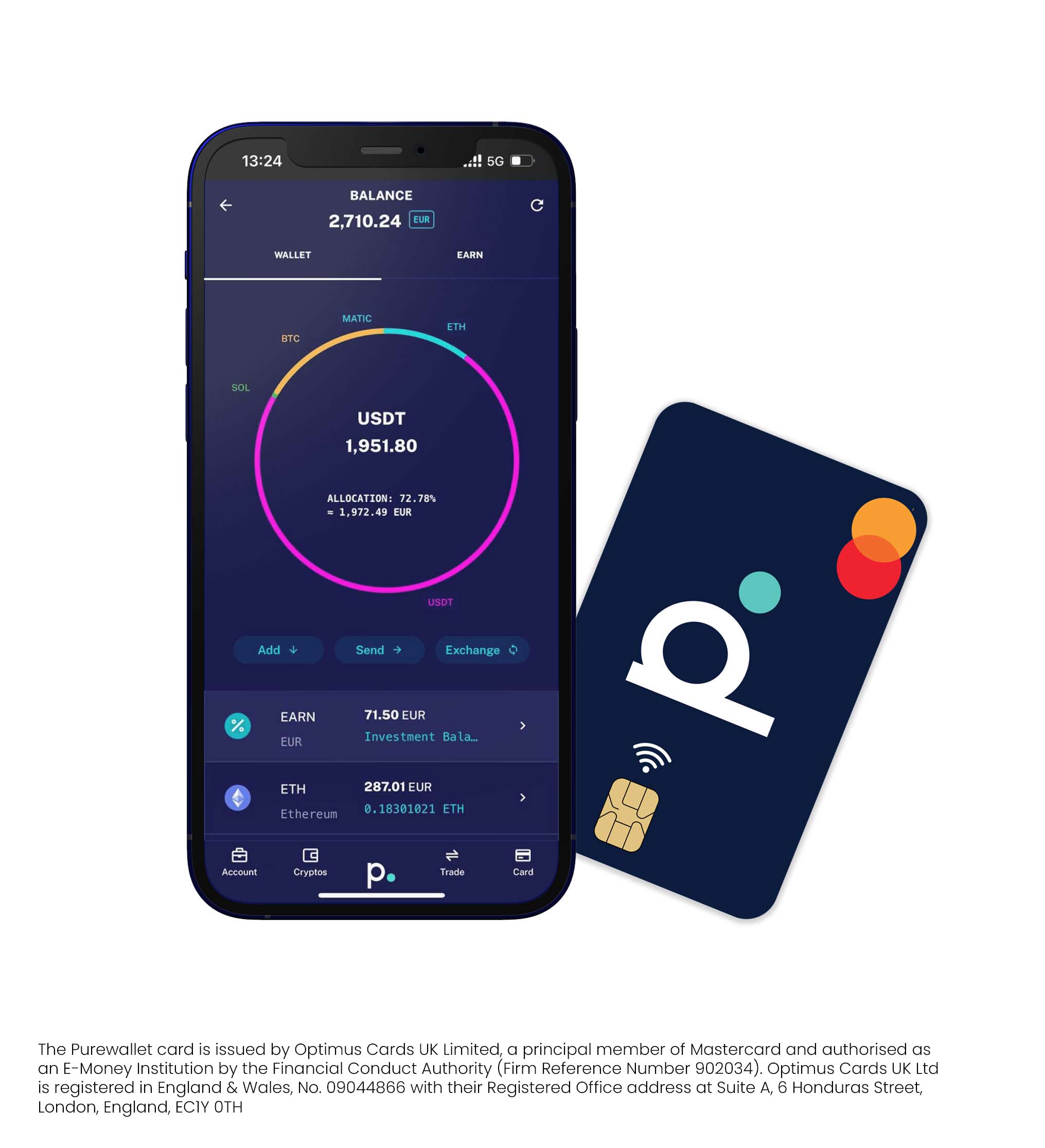 Purewallet Crypto With Card